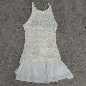 Rappa Laced Tunic Top sz Large